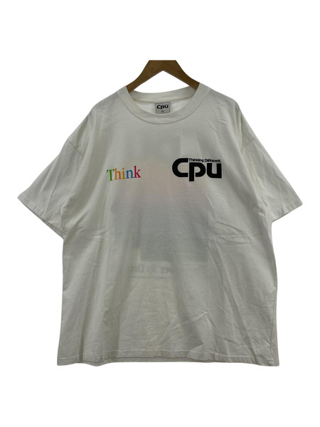 Thinking Different CPU プリントTee XL ホワイト