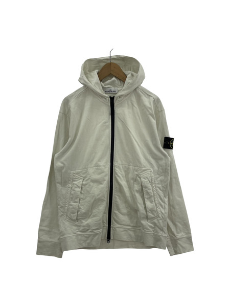 STONE ISLAND ジップアップパーカ M ホワイト