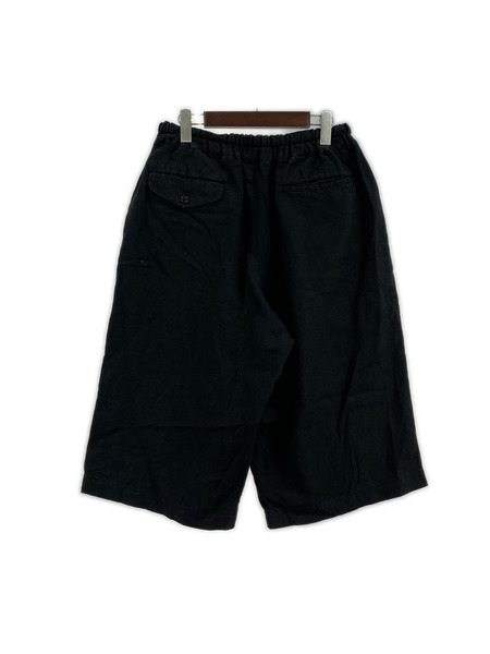 BLACK COMME des GARCONS パンツ 2013 リネンショーツ ブラック L