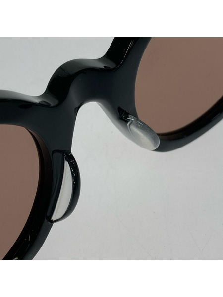 CUNE ソノ他 楕円 サングラス 黒