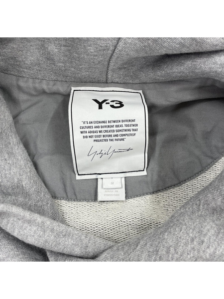 Y-3/ワンポイントロゴパーカー/GRY/M