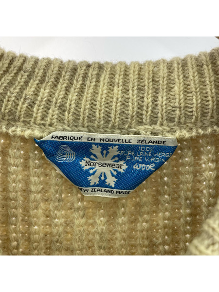 Norsewear ウールニットセーター オフホワイト