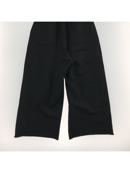 TTT_MSW WIDE SWEAT PANTS ワイドスウェットパンツ S ブラック TTT-2024SS-PT13