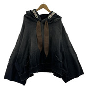 KAPITAL 24AW 裏毛 スリラーダメージデビルフードパーカー F K2411LC137