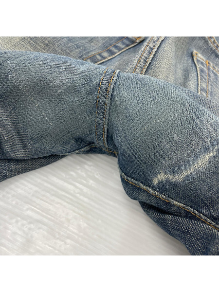 Dior homme 07SS エディ期 錆ビ加工ストレートデニムパンツ 32 7E3110520203