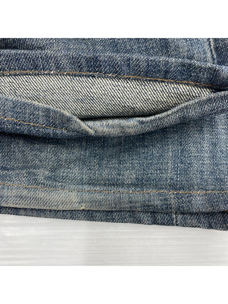 Dior homme 07SS エディ期 錆ビ加工ストレートデニムパンツ 32 7E3110520203