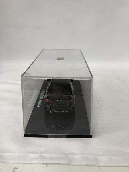 ミニカー ランエボX カラーサンプル ブラック　※ケースキズ多数あり