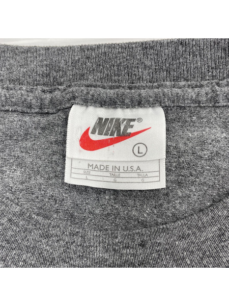 90s-00s NIKE L/S TEE gray