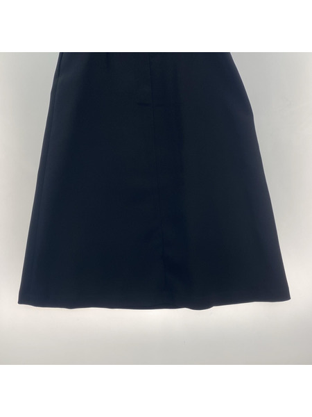 BORDERS at BALCONY ノースリーブワンピース SUSPENDER SKIRT ブラック