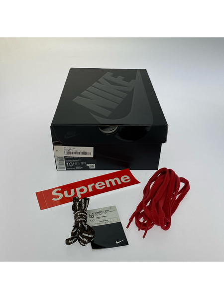 NIKE スニーカー ×Supreme AIR FORCE1 ローカットスニーカー 茶