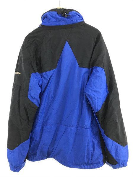 Columbia ナイロンジャケット (L) ブルー ブラック[値下]
