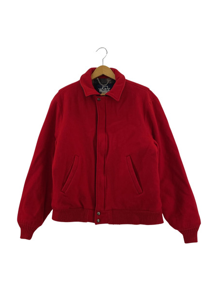 WOOLRICH 80s USA製 裏地チェック ウールジャケット L