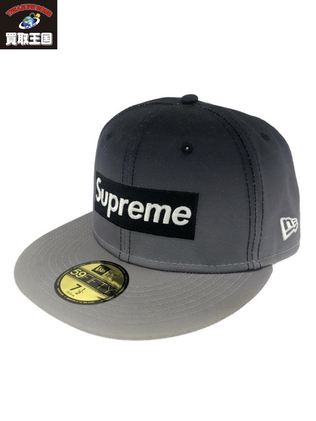 Supreme×NEW ERA Gradient Box Logo キャップ グレー｜商品番号