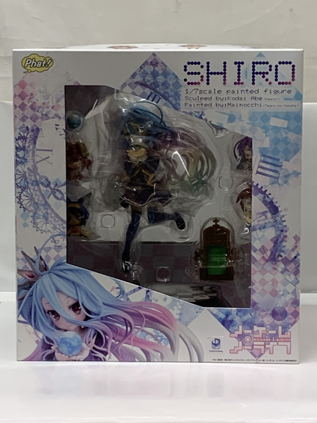 ファット・カンパニー 1/7 ノゲノラ 白 未開封 ノーゲーム・ノーライフ しろ 空 いづな ジブリール ステフ
