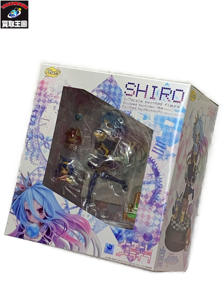ファット・カンパニー 1/7 ノゲノラ 白 未開封 ノーゲーム・ノーライフ しろ 空 いづな ジブリール ステフ