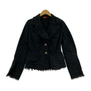 Vivienne Westwood テーラードジャケット・ブレザー カモフラフレンジジャケット 黒
