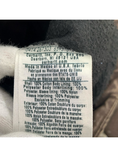 Carhartt ジャケット フード ジャケット 茶 企業ロゴ XL[値下]