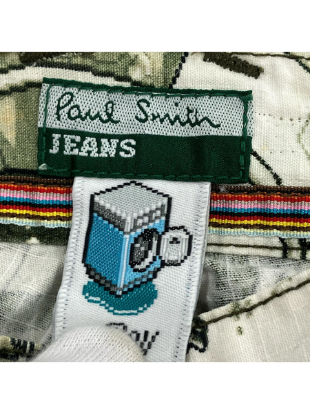 Paul Smith JEANS パンツ ×eboy ゲームシティプリントパンツ