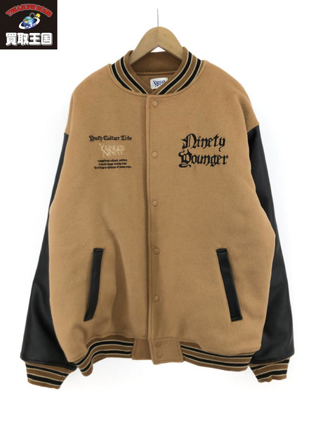 9090×younger Song Old English STADIUM Jacket XL[値下]