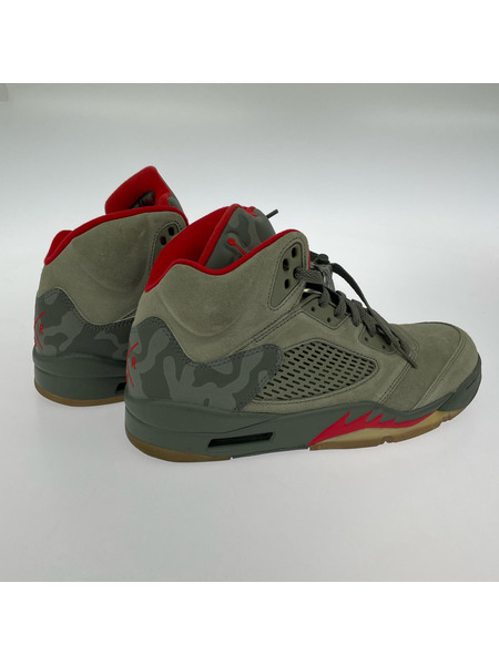 NIKE スニーカー Air Jordan 5 Retro P51 Camo 27.0cm