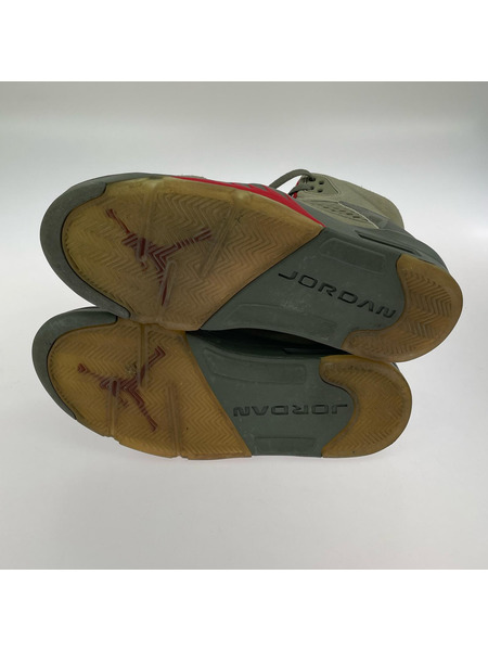 NIKE スニーカー Air Jordan 5 Retro P51 Camo 27.0cm