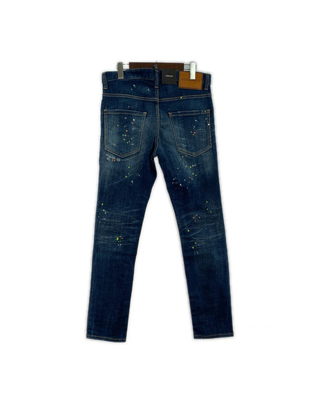 DSQUARED2 デニム・ジーンズ SKATER JEAN ペイントデニムパンツ 46