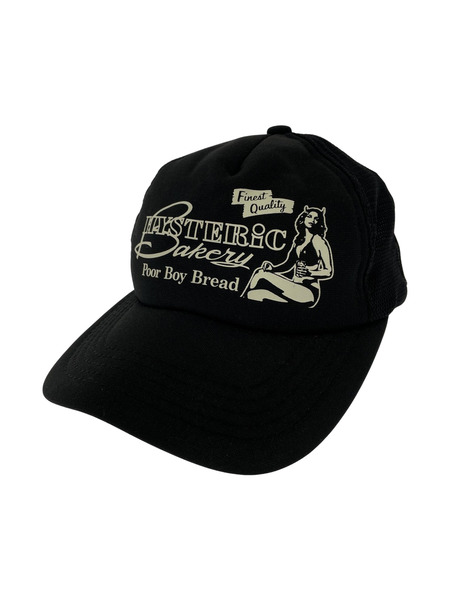 HYSTERIC GLAMOUR HYSTERIC BAKERY CAP 黒