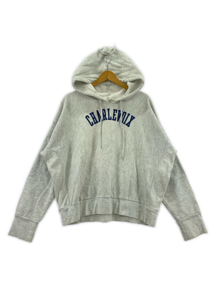 Champion パーカー CHARLEVOIX 灰（XL）