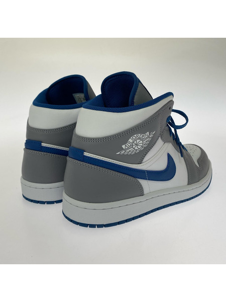 NIKE スニーカー Air Jordan 1 Mid True Blue 26.5cm