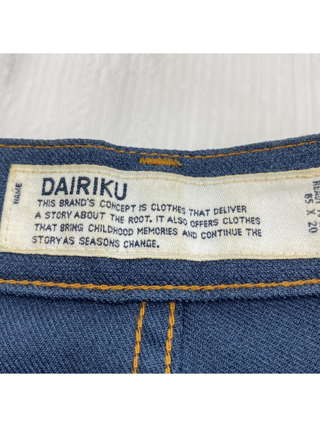 DAIRIKU　ボトム 21AW P-4 Flasher Pressed Pants