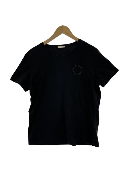 MONCLER サークルロゴS/S TEE ブラック (XL)