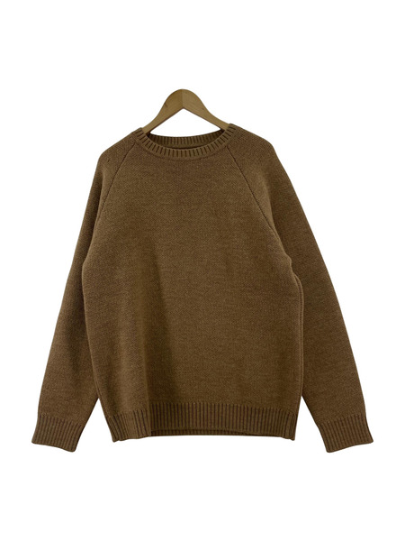 EEL×MITSUKE KNIT L/Sウールセーター[値下]