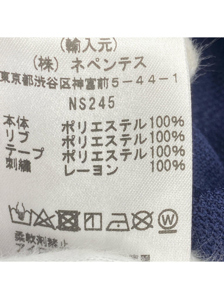 Needles スウェット・トレーナー トラッククルーネックスウェット ネイビー M