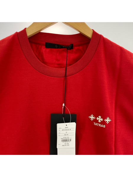 TATRAS 半袖Tシャツ・カットソー 25SS NUNKI Tシャツ 赤 02