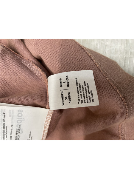 Acne Studios ウォッシュド加工 バックロゴL/Sカットソー L ピンク