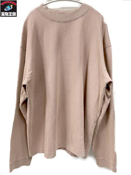 Acne Studios ウォッシュド加工 バックロゴL/Sカットソー L ピンク