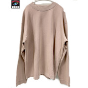 Acne Studios ウォッシュド加工 バックロゴL/Sカットソー L ピンク