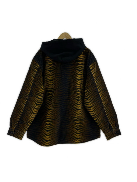 Supreme ジャケット 25AW Quilted Lined Hooded Velvet Shirt