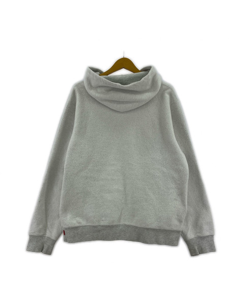 Supreme パーカー 18SS Reverse Fleece Hooded M グレー