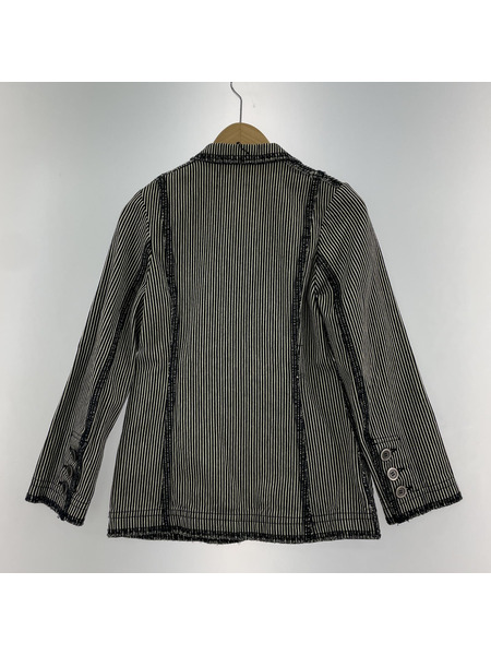 tricot COMME des GARCONS デザインストライプテーラード S TK-J011