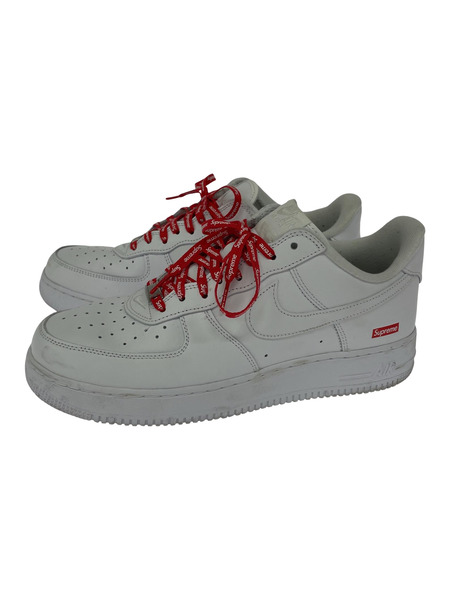 NIKE スニーカー ×SUREPEME AIR FORCE 1 LOW SP WHT (29.0)