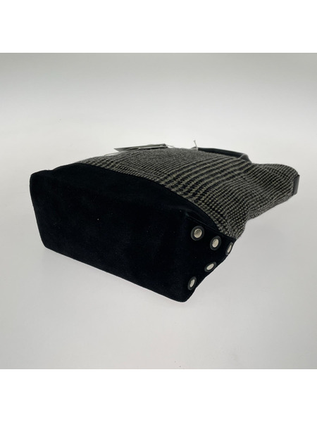 Hender Scheme ハンドバッグ 25SA tweed tote small black