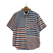 NEIGHBORHOOD nbhd S/S マルチボーダーシャツ sizeL-R