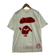 A BATHING APE COLOR CAMO APE FACE Tee/M