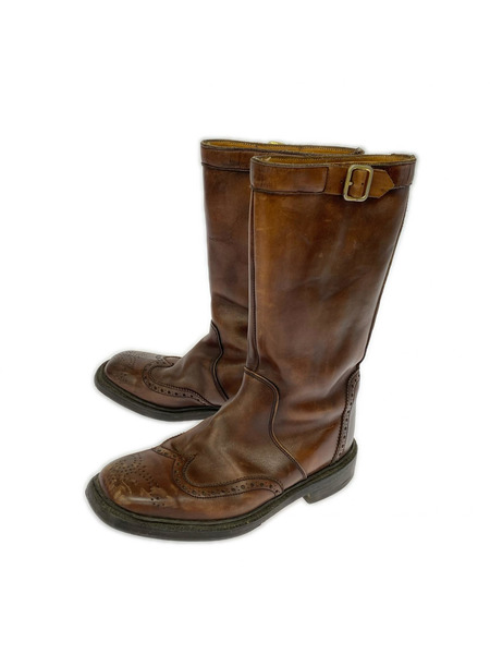 Tricker's ブーツ エンジニアブーツ 茶 4-5