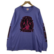 Supreme×HYSTERIC GLAMOUR 21SS L/S カットソー 紫 XL