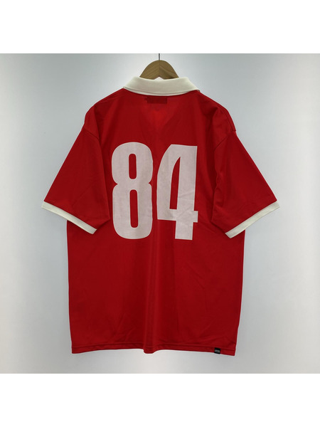 HYSTERIC GLAMOUR　HYSTERIC84 シャツ　L　レッド　02241CH07