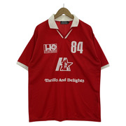 HYSTERIC GLAMOUR　HYSTERIC84 シャツ　L　レッド　02241CH07
