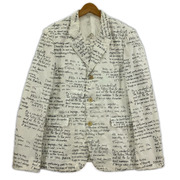 COMME des GARCONS HOMME PLUS 06SS AD2005 ストーンズ 総柄テーラード