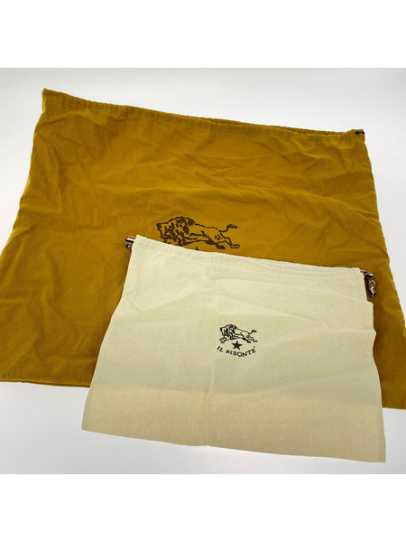 IL BISONTE トートバッグ 40周年 レザー キャメル